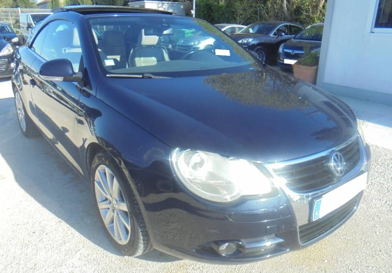 Voiture d’occasion VOLKSWAGEN EOS CC 2.0 TDI 140 Carat/Toit ouvrant pano/BV6 - Gtie 12 mois ARLES