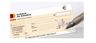 Chèque de banque