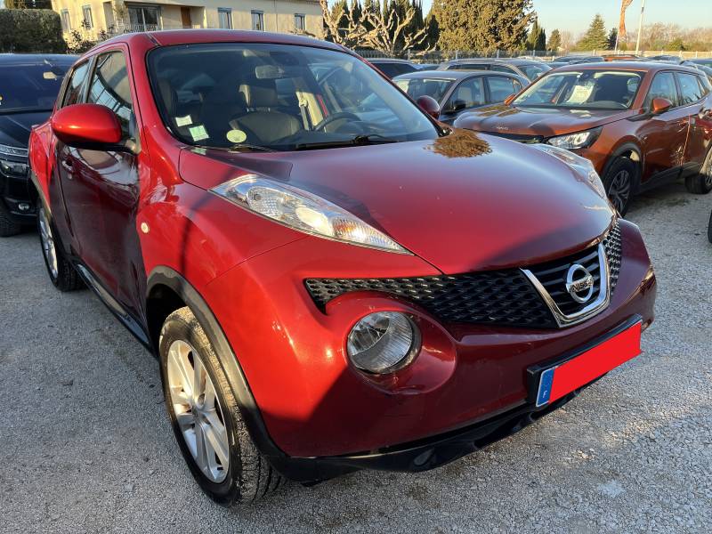 NISSAN JUKE 1.5 DCI 110 Acenta Pack. 5p. avec climatisation Automatique et régulateur et limiteur de vitesse. Garantie 12 Mois. A ORANGE