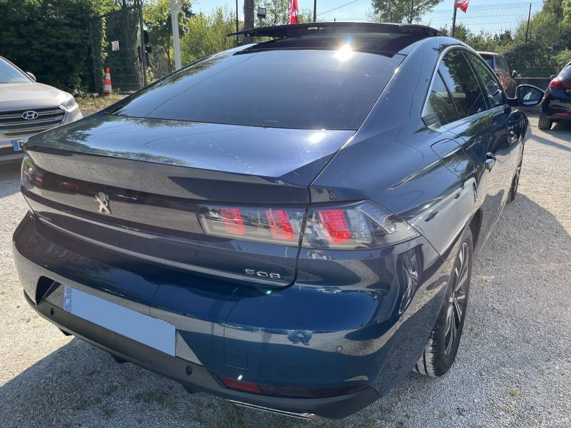 Voiture d’occasion PEUGEOT 508 II 1.5 HDI 130 Allure.BV6. 5p. avec Toit Ouvrant Panoramique et Radars AV +AR + Caméra ainsi que Sièges Semi-Cuir Gris Clair. Garantie 12 Mois.