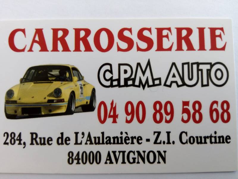 Travaux de carrosserie, Débosselage et Peinture automobile à AVIGNON