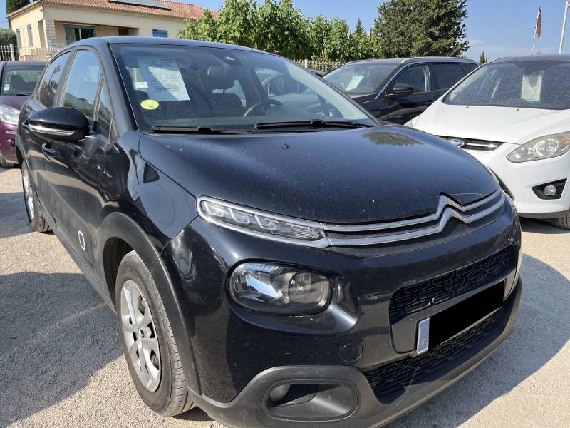 Voiture d’occasion CITROEN C3 III 1.5 Blue HDI 102 Feel Business 5p. Climatisation automatique et régulateur + Limiteur de vitesse ainsi que Radars de Recul. Garantie 12 Mois.