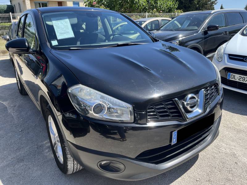 Voiture d’occasion NISSAN QASHQAI I Ph2 1.5 DCI 110 Acenta Pack. BV6. 5p. Avec Régulateur et limiteur de vitesse et radars de recul. Garantie 12 Mois.