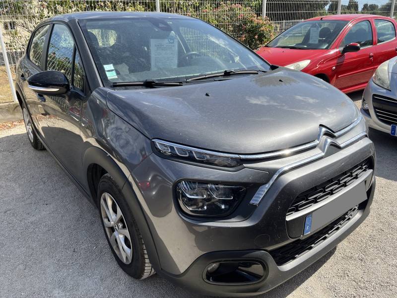 Voiture d’occasion CITROEN C3 III Ph2 1.5 Blue HDI 102 Feel Business. 1ère Main. BV6. 5p. GPS Europe Tactile et régulateur + Limiteur de vitesse ainsi que CarPlay. Garantie 12 Mois.