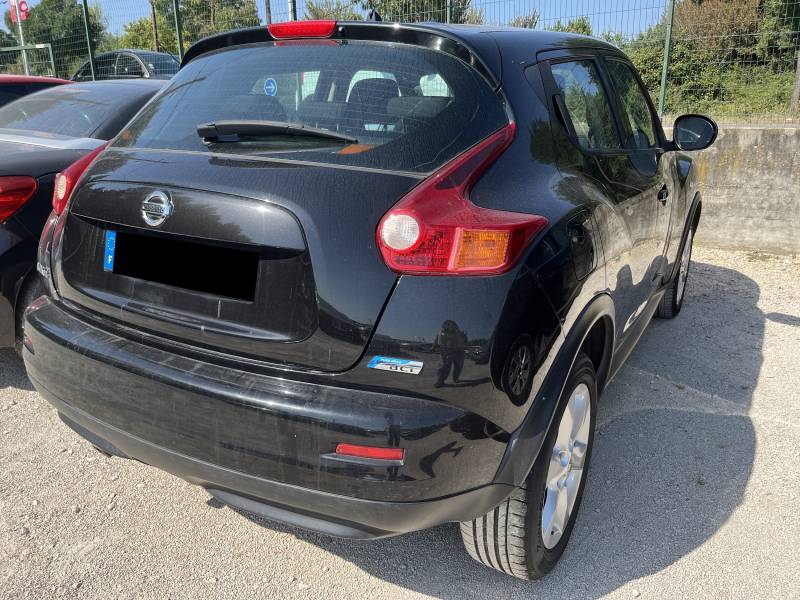 Voiture d’occasion NISSAN JUKE 1.5 DCI 110 Acenta Pack. 5p. Garantie 12 Mois avec climatisation Automatique et Régulateur et limiteur de vitesse.
