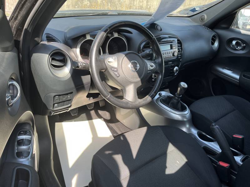 Voiture d’occasion NISSAN JUKE 1.5 DCI 110 Acenta Pack. 5p. Garantie 12 Mois avec climatisation Automatique et Régulateur et limiteur de vitesse.