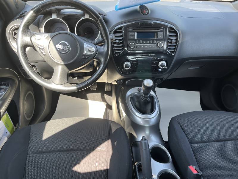 Voiture d’occasion NISSAN JUKE 1.5 DCI 110 Acenta Pack. 5p. Garantie 12 Mois avec climatisation Automatique et Régulateur et limiteur de vitesse.