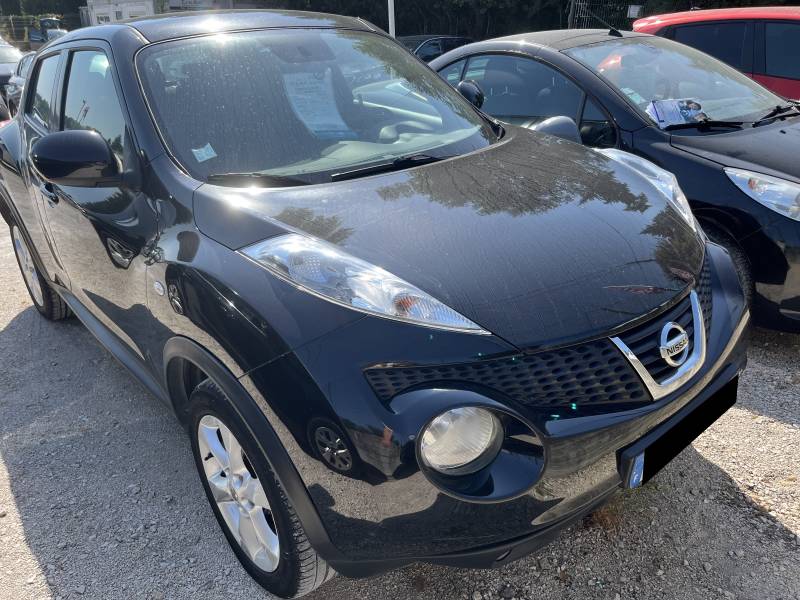Voiture d’occasion NISSAN JUKE 1.5 DCI 110 Acenta Pack. 5p. Garantie 12 Mois avec climatisation Automatique et Régulateur et limiteur de vitesse.