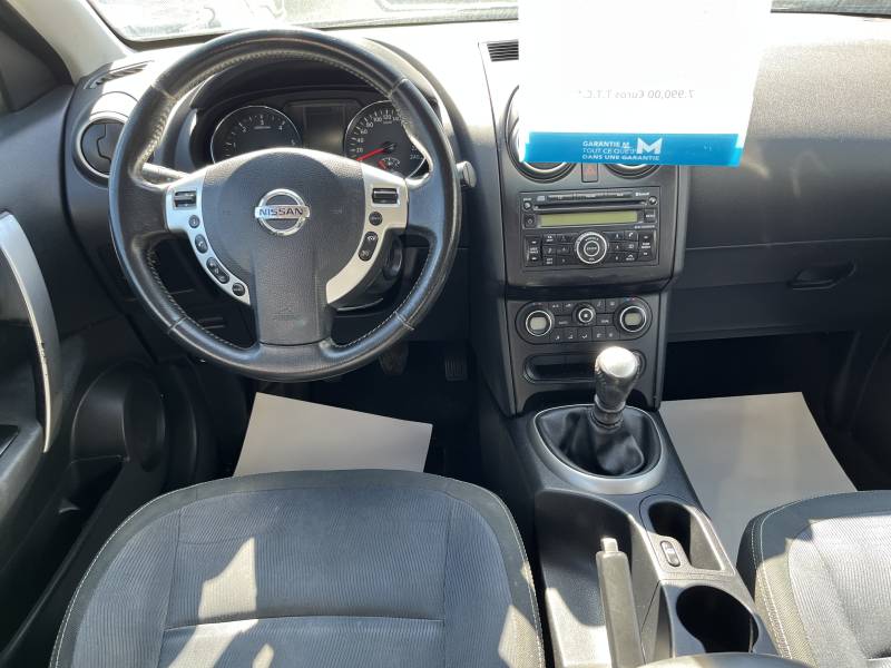 Voiture d’occasion NISSAN QASHQAI I Ph2 1.5 DCI 105 Acenta Pack. BV6. 5p. Avec Régulateur et limiteur de vitesse et radars de recul. Garantie 12 Mois.