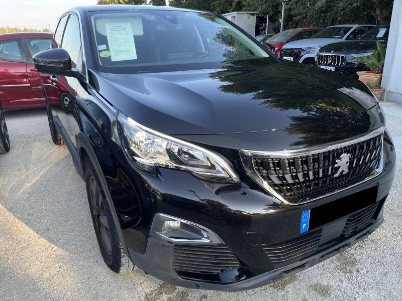 Voiture d’occasion PEUGEOT 3008 II 1.5 BLUE HDI 130 Active Business. EAT 8. 5p. avec GPS Europe Tactile et Radars AV + AR ainsi que Régulateur + Limiteur de vitesses. Garantie 12 Mois.