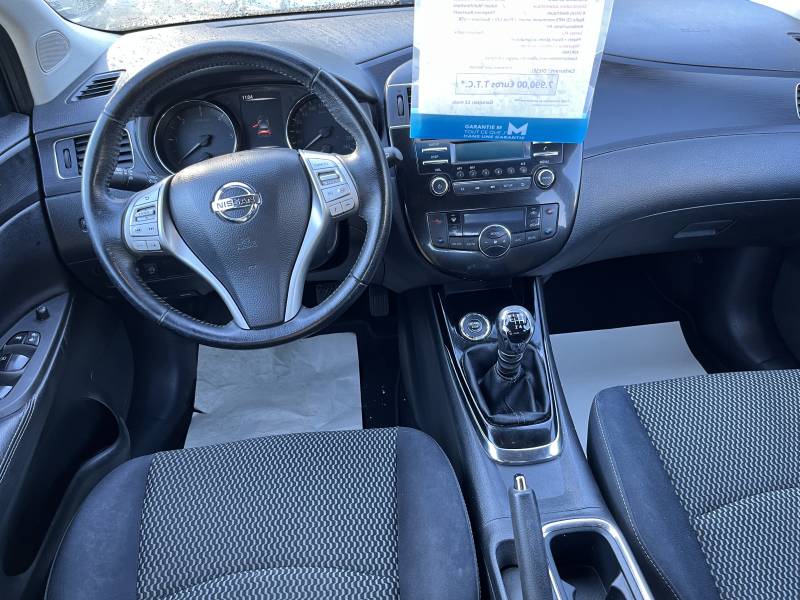 Voiture d’occasion NISSAN PULSAR 1.5 DCI 110 Acenta Pack. BV6. 5p. Avec Régulateur et limiteur de vitesse et Climatisation Automatique. Garantie 12 Mois.