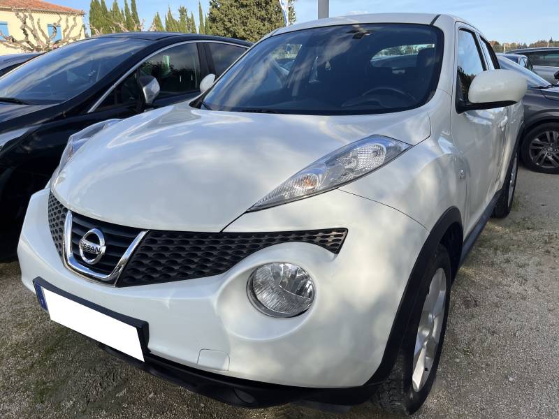 Voiture d’occasion NISSAN JUKE 1.5 DCI 110 Acenta Pack. 5p. avec climatisation et radar de recul ainsi que régulateur et limiteur de vitesse. Garantie 12 Mois.