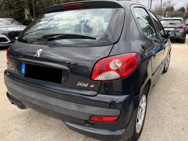 Voiture d’occasion PEUGEOT 206 + 1.4 HDI 70 Active. 5p. avec Climatisation et Radio CD + Prises 2 USB. Garantie 12 Mois.