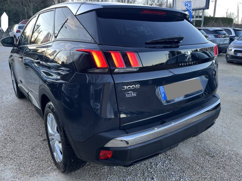 Voiture d’occasion PEUGEOT 3008 II 1.5 BLUE HDI 130 Active Business. BV6  Moteur+Turbo+Embrayage Neuf avec CarPlay et Radars AV + AR ainsi que Régulateur + Limiteur de vitesse. Garantie 12 Mois.