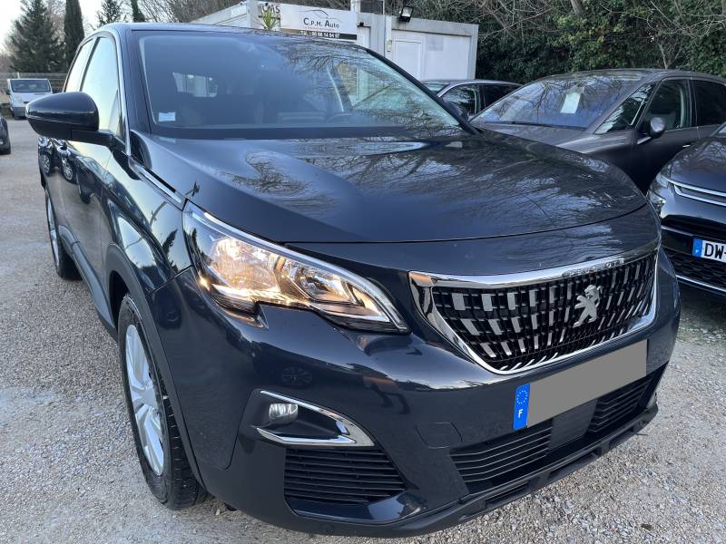 Voiture d’occasion PEUGEOT 3008 II 1.5 BLUE HDI 130 Active Business. BV6  Moteur+Turbo+Embrayage Neuf avec CarPlay et Radars AV + AR ainsi que Régulateur + Limiteur de vitesse. Garantie 12 Mois.