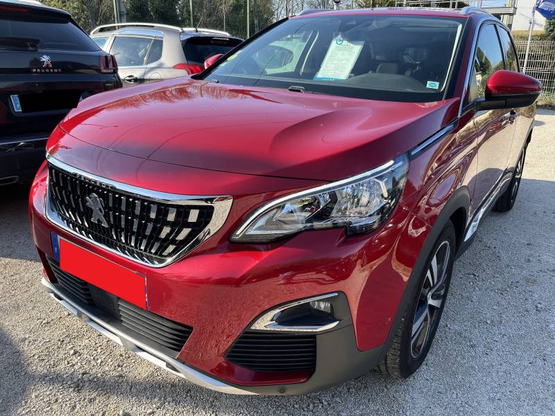 Voiture d’occasion PEUGEOT 3008 II 1.5 Blue HDI 130 Allure Business. BV6 5p. avec Toit Ouvrant Panoramique et Radars AV + AR + Caméra ainsi que Sièges Semi-cuir. Garantie 12 Mois.
