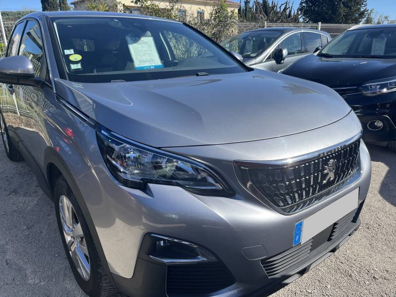 Voiture d’occasion PEUGEOT 3008 II 1.5 BLUE HDI 130 Active Business. BV6. 5p. avec GPS Europe Tactile et Radars AV + AR + et Alerte Franchissement de Lignes ainsi que CarPlay. Garantie 12 Mois.