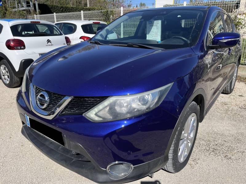 Voiture d’occasion NISSAN QASHQAI II 1.5 DCI 110 Connect Edition. BV6. 5p. avec Radars AV + AR et Toit panoramique + Rabat Electrique ainsi qye crochet d’Attelage AR. Garantie 12 Mois. 1ère Main.