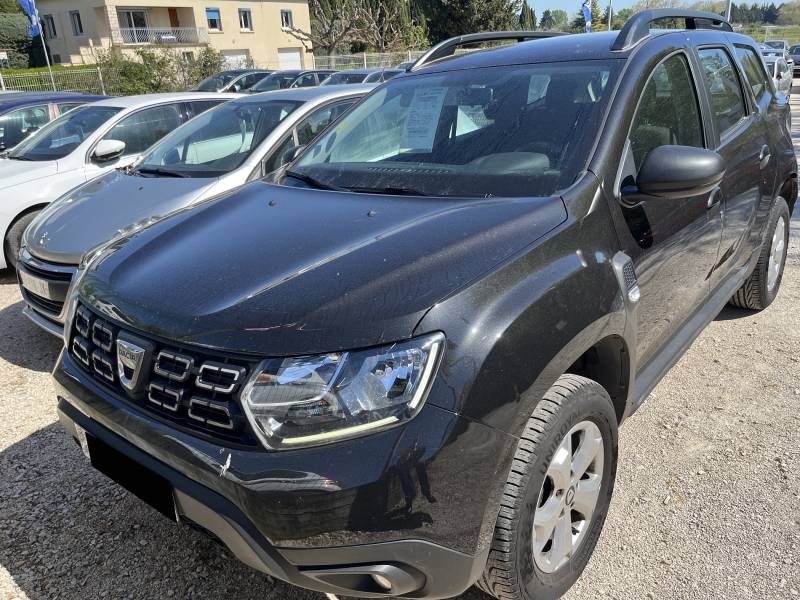 Voiture d’occasion DACIA DUSTER 1.5 Blue DCI 116 Confort. BV6. 5p. avec Régulateur + Limiteur de vitesse et Radars de Recul ainsi que GPS Europe Tactile. Garantie 12 Mois.