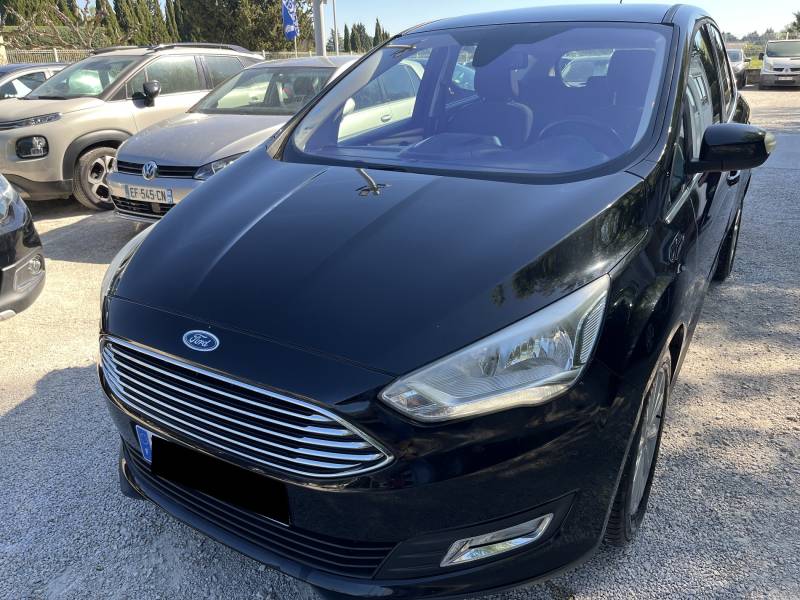 Voiture d’occasion C-MAX II Ph2 1.5 TDCI 120 TITANIUM. BV6. 5p. avec GPS Europe et Radars Recul ainsi que Toit Panoramique + Rabat Electrique. Garantie 12 Mois.